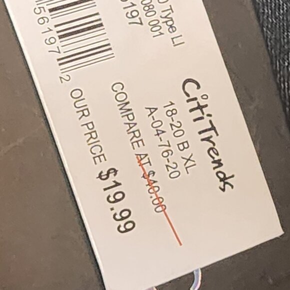 Legendary Status Brand Slim Fit Stretch Black Distressed Wash Jr. Jeans Size 20 - Picture 10 of 16